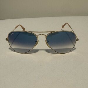Ray Ban Aviators - Gold and Blue